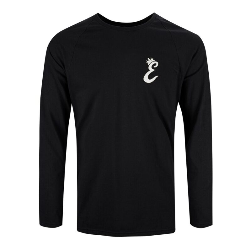 Emtrex Crown Longsleeve T-Shirt Black & White 1