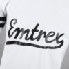 Emtrex Stripe Longline T-Shirt White 3